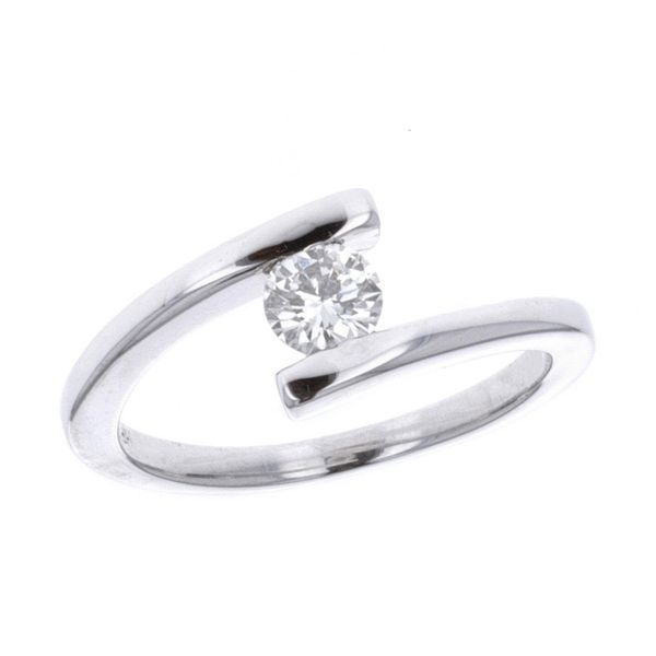 14KT White Gold 0.25ctw Diamond  Estate Solitaire Ring Harmony Jewellers Grimsby, ON