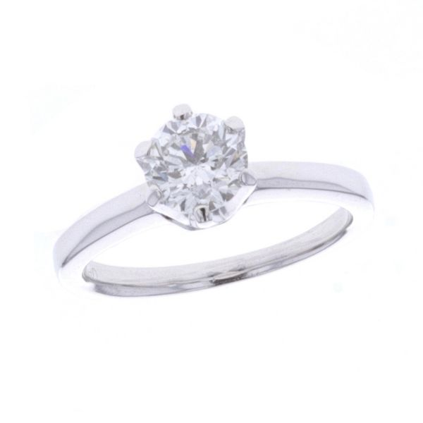 14KT White Gold 0.78ctw Diamond Estate Engagement Ring Harmony Jewellers Grimsby, ON