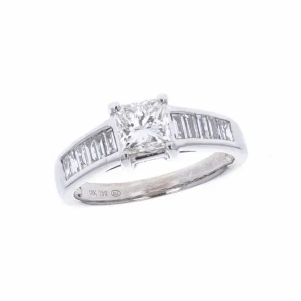 18KT White Gold 1.53ctw Diamond Estate Ring Harmony Jewellers Grimsby, ON