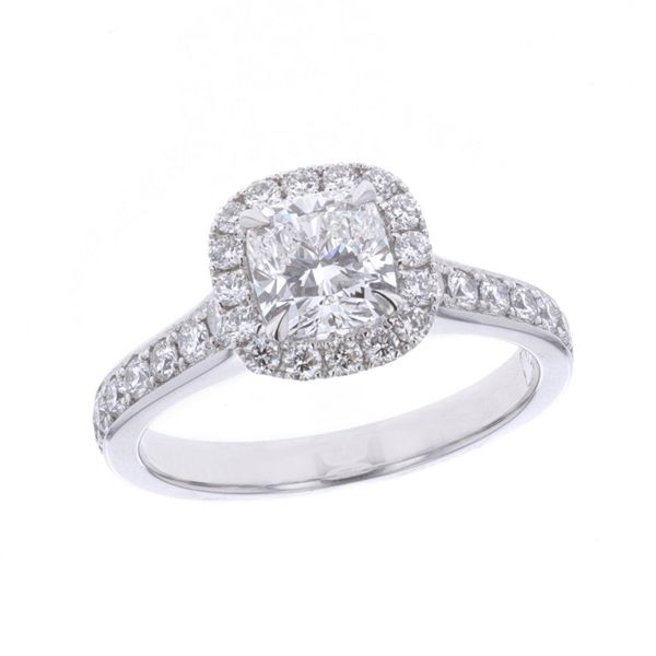 14KT White Gold 1.69ctw Canadian Diamond Estate Engagement Ring Harmony Jewellers Grimsby, ON