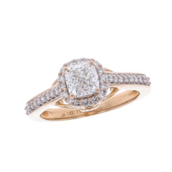 18KT Yellow Gold 0.95ctw Diamond Estate Engagement Ring Harmony Jewellers Grimsby, ON
