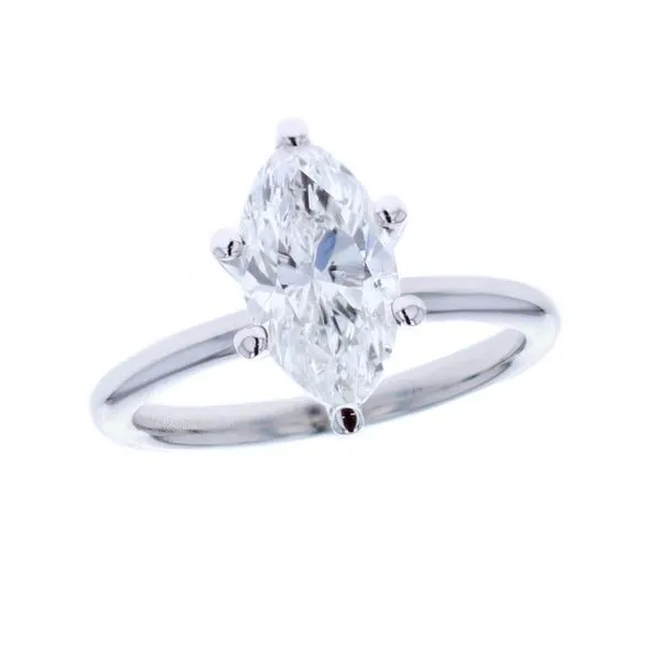 18KT White Gold 2.01ctw Diamond Solitaire Estate Engagement Ring Harmony Jewellers Grimsby, ON