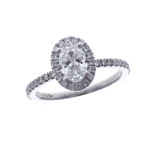 18KT White Gold 1.41ctw Diamond Estate Engagement Ring Harmony Jewellers Grimsby, ON
