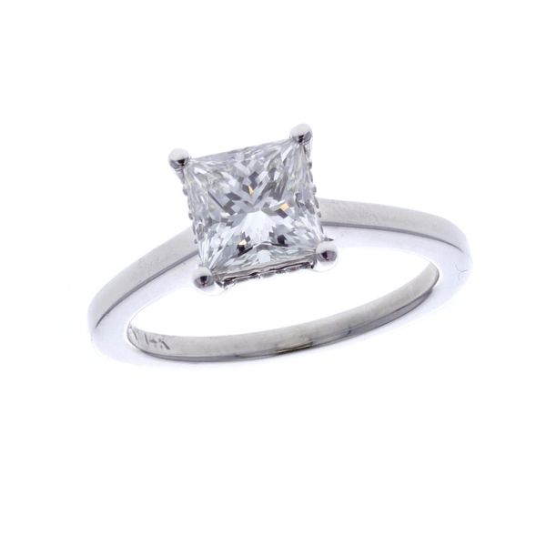 14KT White Gold 1.09ctw Diamond Solitaire Estate Engagement Ring Harmony Jewellers Grimsby, ON