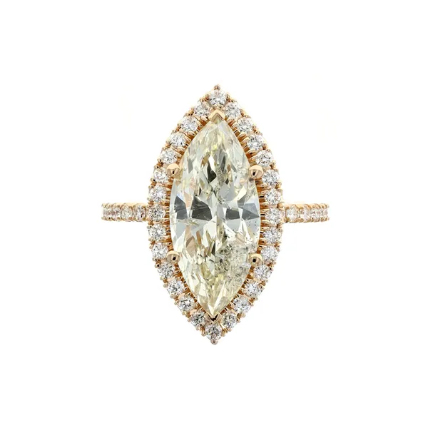 18KT Rose Gold 4.07ctw Diamond Engagement Ring Harmony Jewellers Grimsby, ON