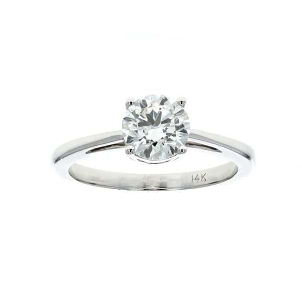 14KT White Gold 1.05ctw Lab-Grown Diamond Estate Engagement Ring Harmony Jewellers Grimsby, ON