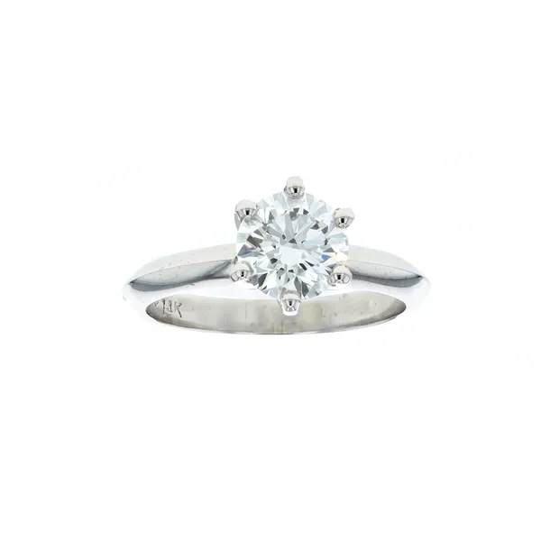 14KT White Gold 1.50ctw Diamond Estate Engagement Ring Harmony Jewellers Grimsby, ON