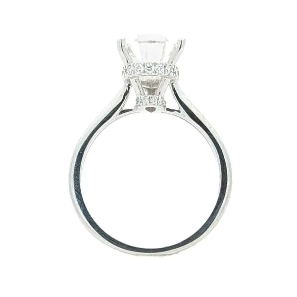 18KT White Gold 3.32ctw Lab-Grown Diamond Engagement Ring Image 3 Harmony Jewellers Grimsby, ON