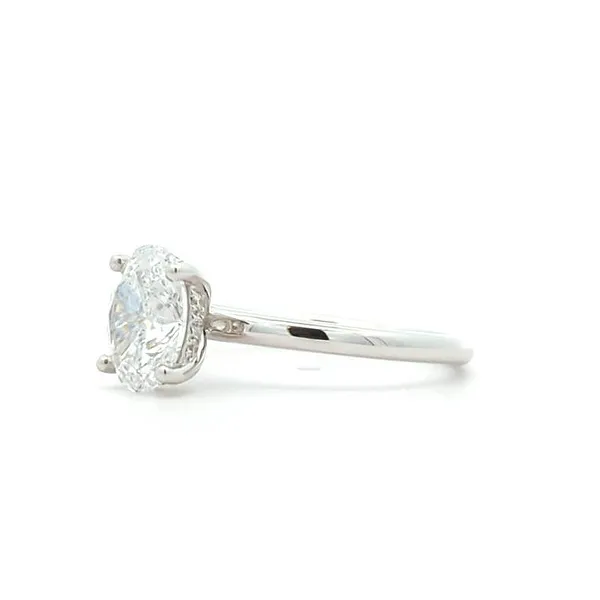 18KT White Gold 1.62ctw Diamond Engagement Ring Image 2 Harmony Jewellers Grimsby, ON