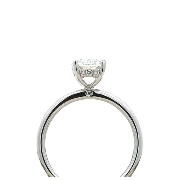 18KT White Gold 1.62ctw Diamond Engagement Ring Image 3 Harmony Jewellers Grimsby, ON