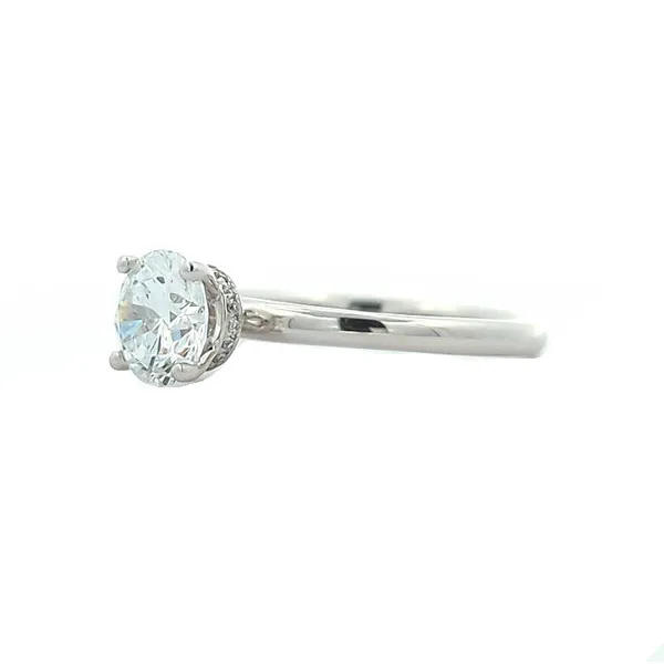 18KT White Gold 1.32ctw Lab Grown Diamond Engagement Ring Image 2 Harmony Jewellers Grimsby, ON