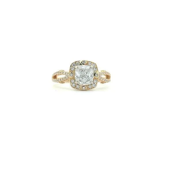 18KT Yellow and White Gold 1.35ctw Lab Grown Diamond Engagement Ring Harmony Jewellers Grimsby, ON