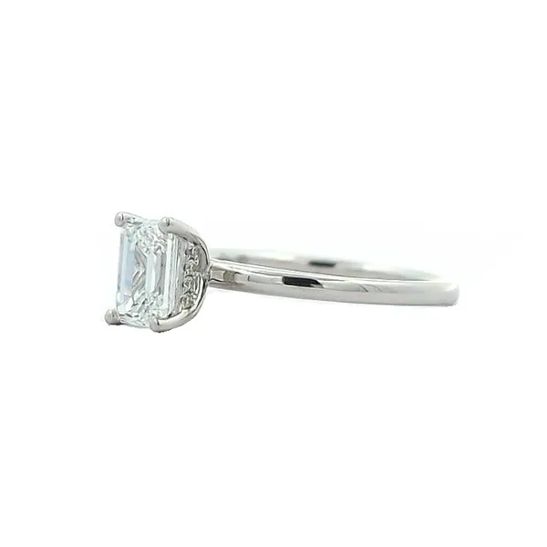 18KT White Gold 1.14ctw Lab Grown Diamond Engagement Ring Image 2 Harmony Jewellers Grimsby, ON