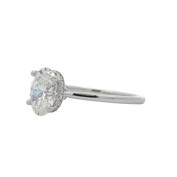18KT White Gold 1.73ctw Diamond Engagement Ring Image 2 Harmony Jewellers Grimsby, ON