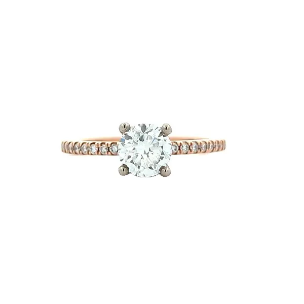 18KT Rose and White Gold 0.93ctw Lab Grown Diamond Engagement Ring Harmony Jewellers Grimsby, ON