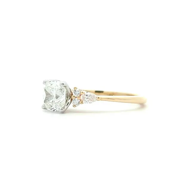 14KT Yellow and White Gold 1.26ctw Diamond Engagement Ring Image 2 Harmony Jewellers Grimsby, ON
