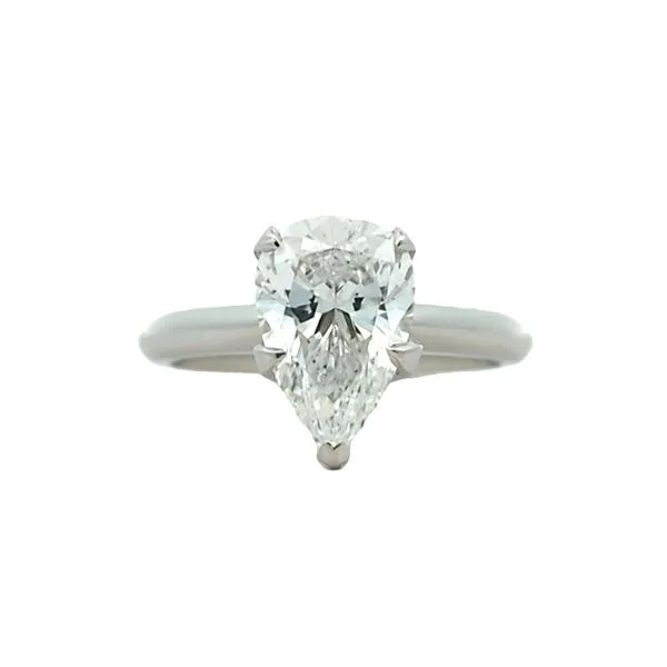 Platinum 2.42ctw Diamond Estate Engagement Ring Harmony Jewellers Grimsby, ON