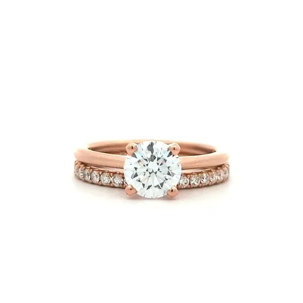 14KT Rose Gold 1.50ctw Lab Grown Diamond Engagement Ring and Matching Band Harmony Jewellers Grimsby, ON