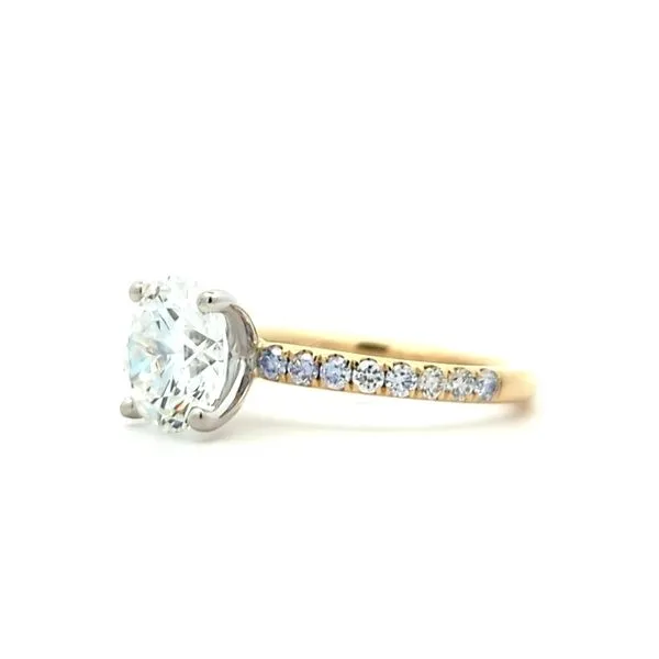 14KT Yellow and White Gold 2.52ctw Lab Grown Diamond Engagement Ring Image 2 Harmony Jewellers Grimsby, ON