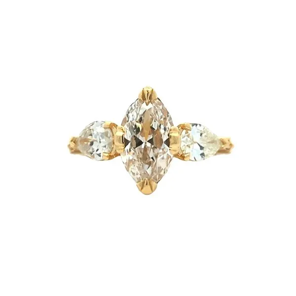 18KT Yellow Gold 2.44ctw Lab Grown Diamond Engagement Ring Harmony Jewellers Grimsby, ON