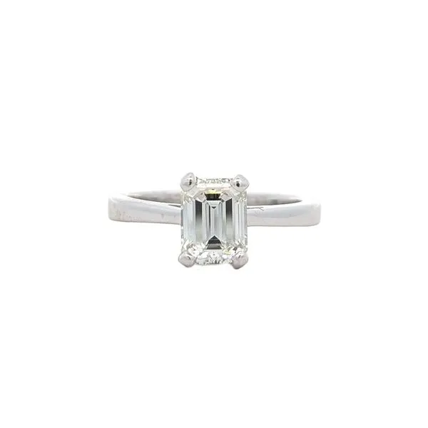Platinum 1.21ctw Diamond Estate Engagement Ring Harmony Jewellers Grimsby, ON