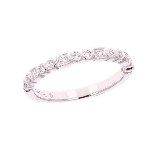 14KT White Gold 0.20ctw Diamond Estate Band Harmony Jewellers Grimsby, ON