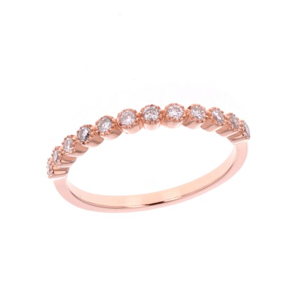 14KT Rose Gold 0.23ctw Diamond Band Harmony Jewellers Grimsby, ON