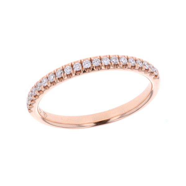 18KT Rose Gold 0.20ctw Diamond Band Harmony Jewellers Grimsby, ON