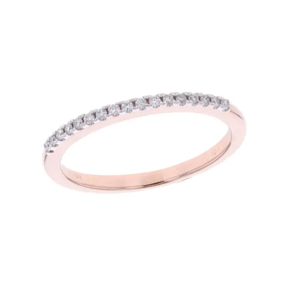 14KT Rose Gold 0.11ctw Diamond Estate Band Harmony Jewellers Grimsby, ON