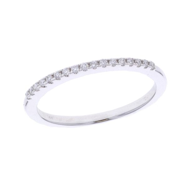 14KT White Gold 0.11ctw Diamond Estate Band Harmony Jewellers Grimsby, ON