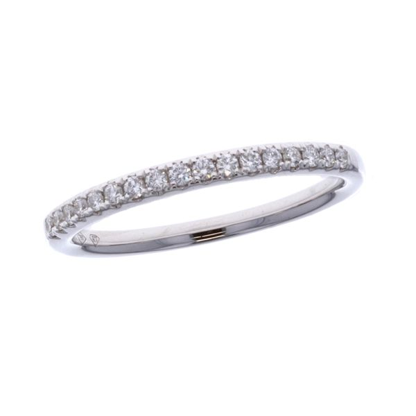 18KT White Gold 0.17ctw Diamond Band Harmony Jewellers Grimsby, ON