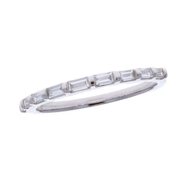 18KT White Gold 0.31ctw Diamond Band Harmony Jewellers Grimsby, ON