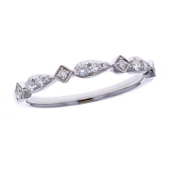 18KT White Gold 0.20ctw Diamond Band Harmony Jewellers Grimsby, ON