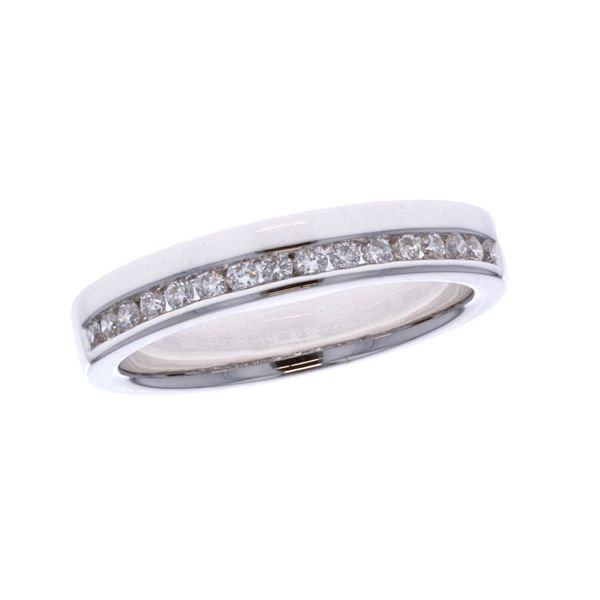 18KT White Gold 0.23ctw Diamond Band Harmony Jewellers Grimsby, ON