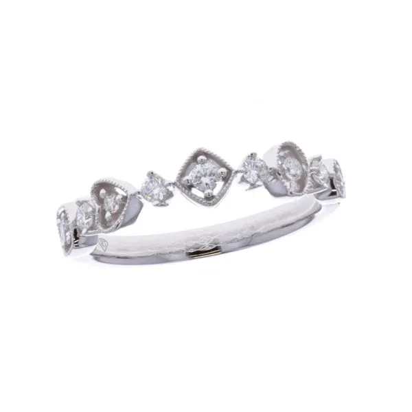 14KT White Gold 0.23ctw Diamond Band Harmony Jewellers Grimsby, ON