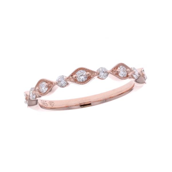 14KT Rose Gold 0.30ctw Diamond Band Harmony Jewellers Grimsby, ON