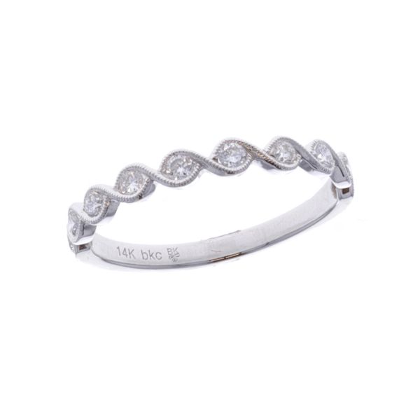 14KT White Gold 0.30ctw Diamond Estate Band Harmony Jewellers Grimsby, ON