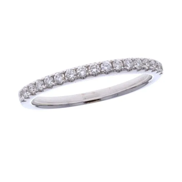 18KT White Gold 0.28ctw Diamond Band Harmony Jewellers Grimsby, ON