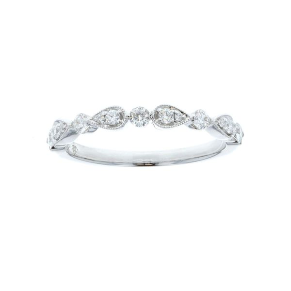 18KT White Gold 0.29ctw Diamond Band Harmony Jewellers Grimsby, ON