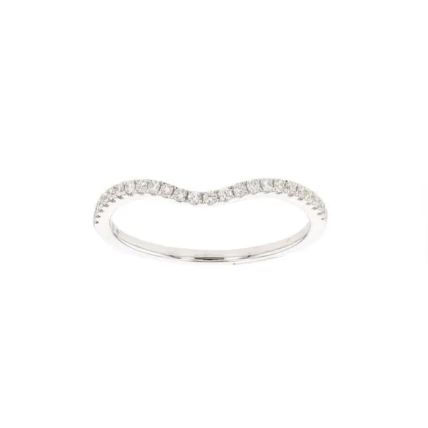 18KT White Gold 0.16ctw Diamond Wedding Band Harmony Jewellers Grimsby, ON