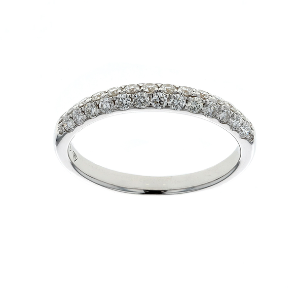 18KT White Gold 0.50ctw Diamond Band Harmony Jewellers Grimsby, ON