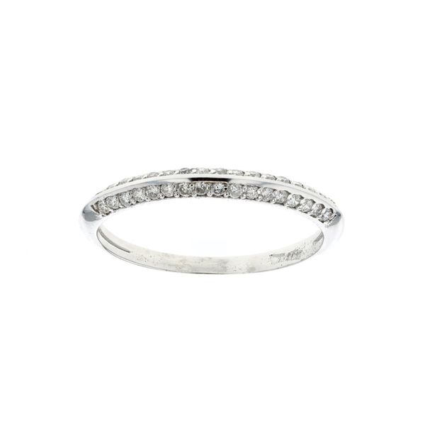 10KT White Gold 0.20ctw Diamond Band Harmony Jewellers Grimsby, ON