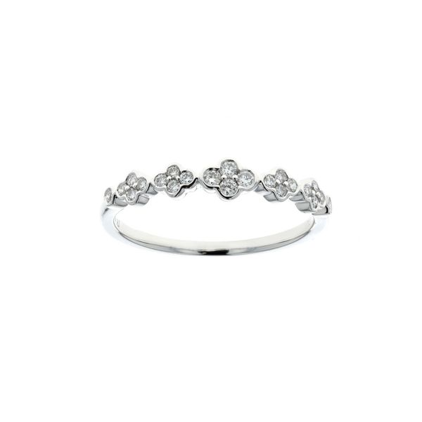 14KT White Gold 0.018ctw Diamond Band Harmony Jewellers Grimsby, ON