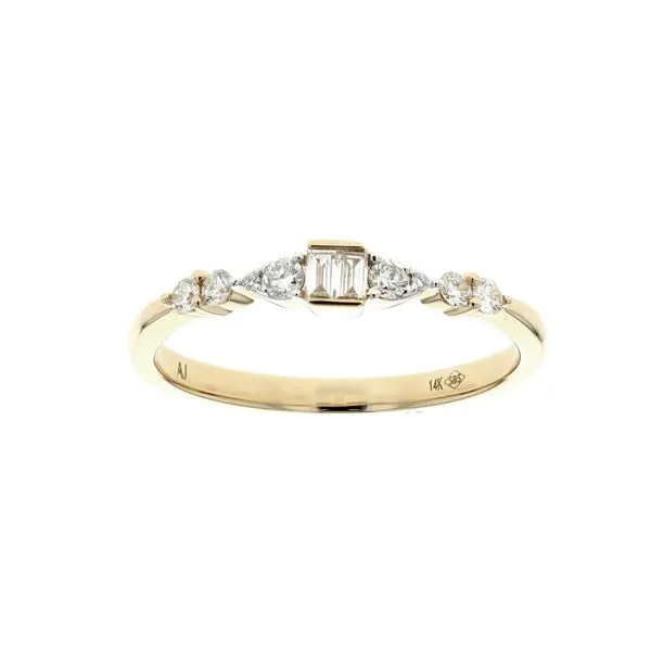 14KT Yellow Gold 0.15ctw Diamond Band Harmony Jewellers Grimsby, ON
