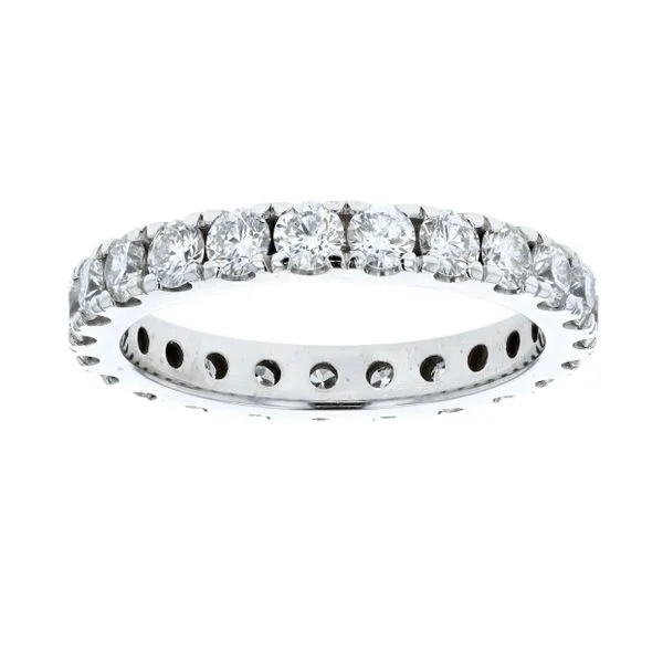14KT White Gold 1.28ctw Diamond Estate Eternity Band Harmony Jewellers Grimsby, ON