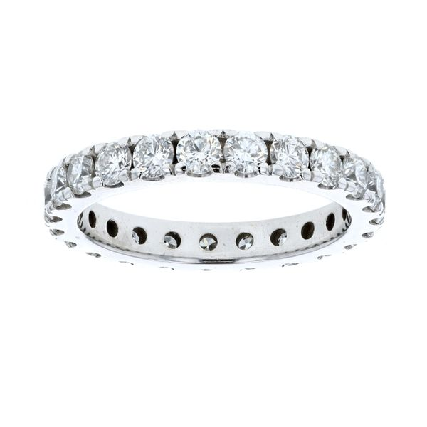 14KT White Gold 1.28ctw Diamond Estate Eternity Band Harmony Jewellers Grimsby, ON