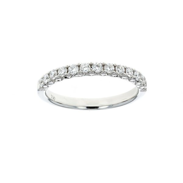 18KT White Gold 0.39ctw Diamond Band Harmony Jewellers Grimsby, ON