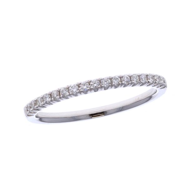 18KT White Gold 0.19ctw Diamond Band Harmony Jewellers Grimsby, ON