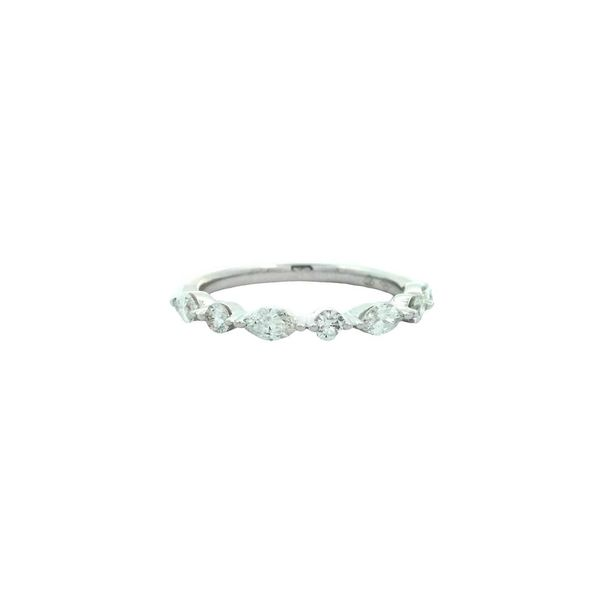 18KT White Gold 0.61ctw Diamond Band Harmony Jewellers Grimsby, ON