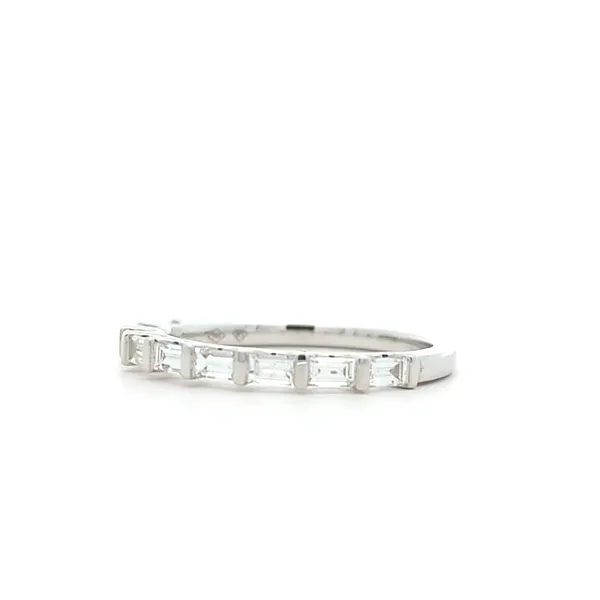 18KT White Gold 0.55ctw Diamond Band Image 2 Harmony Jewellers Grimsby, ON